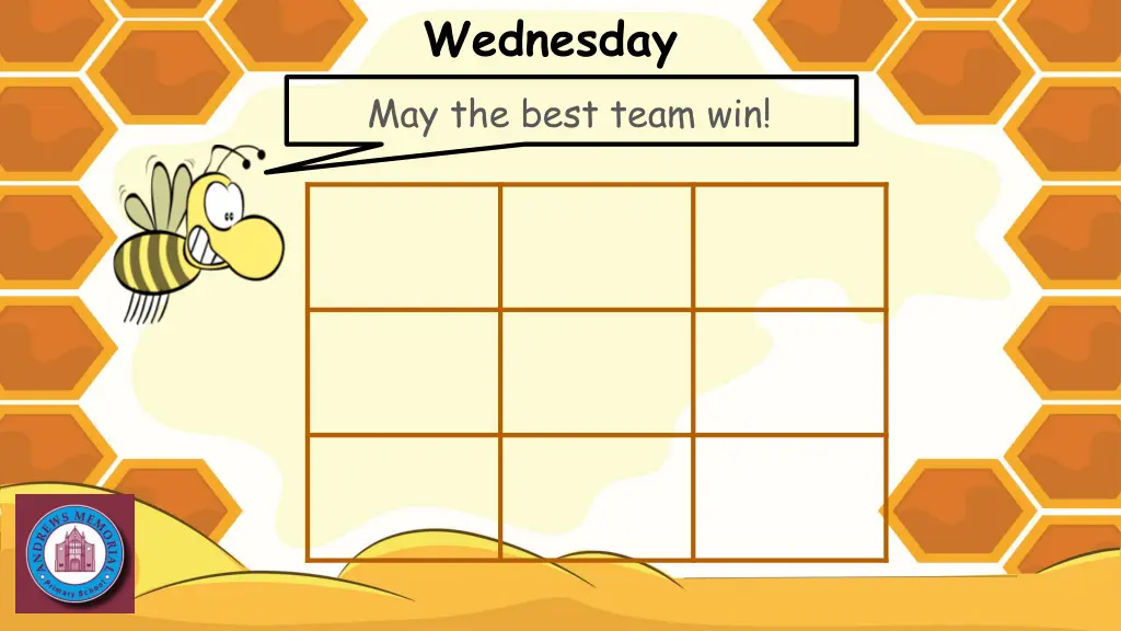 wednesday may the best team win