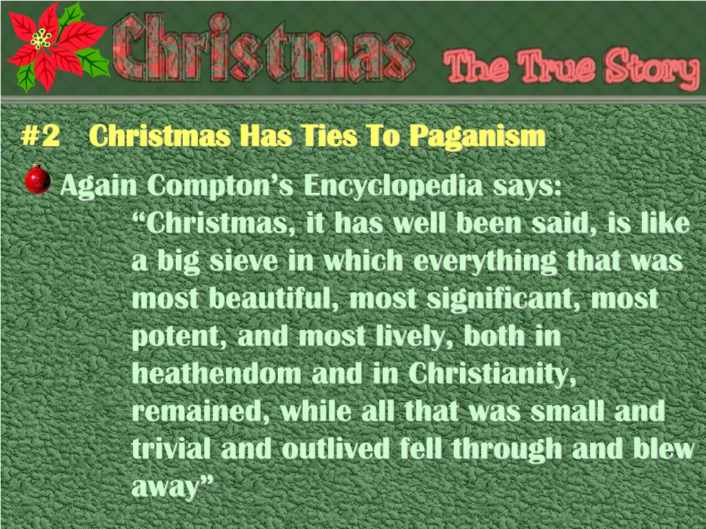 2 christmas has ties to paganism 2 christmas 1