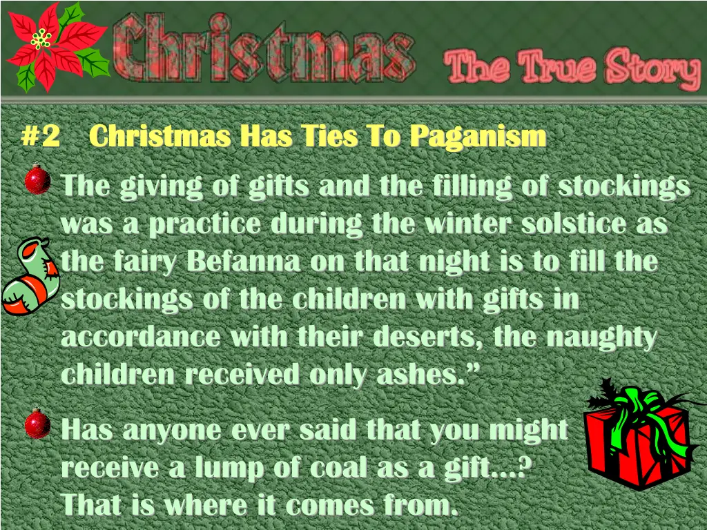 2 christmas has ties to paganism 2 christmas 7