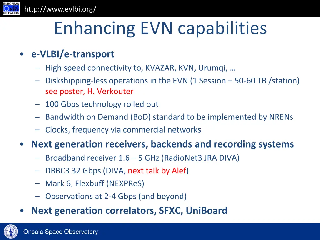 http www evlbi org enhancing evn capabilities 1