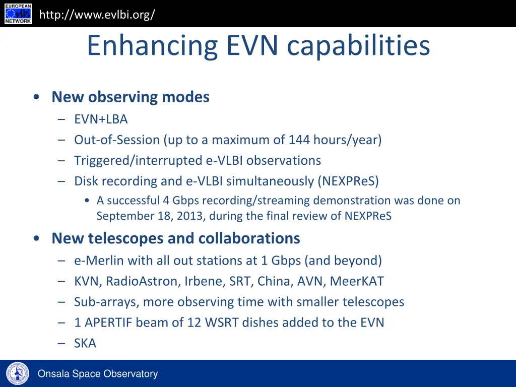 http www evlbi org enhancing evn capabilities