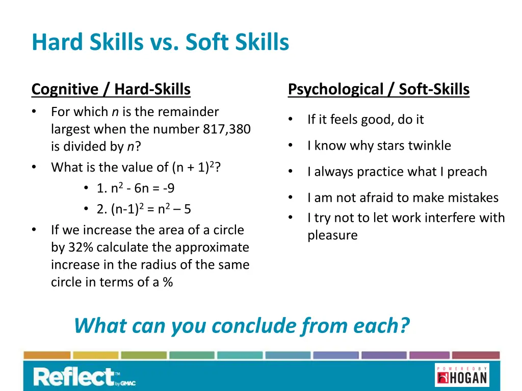 hard skills vs soft skills