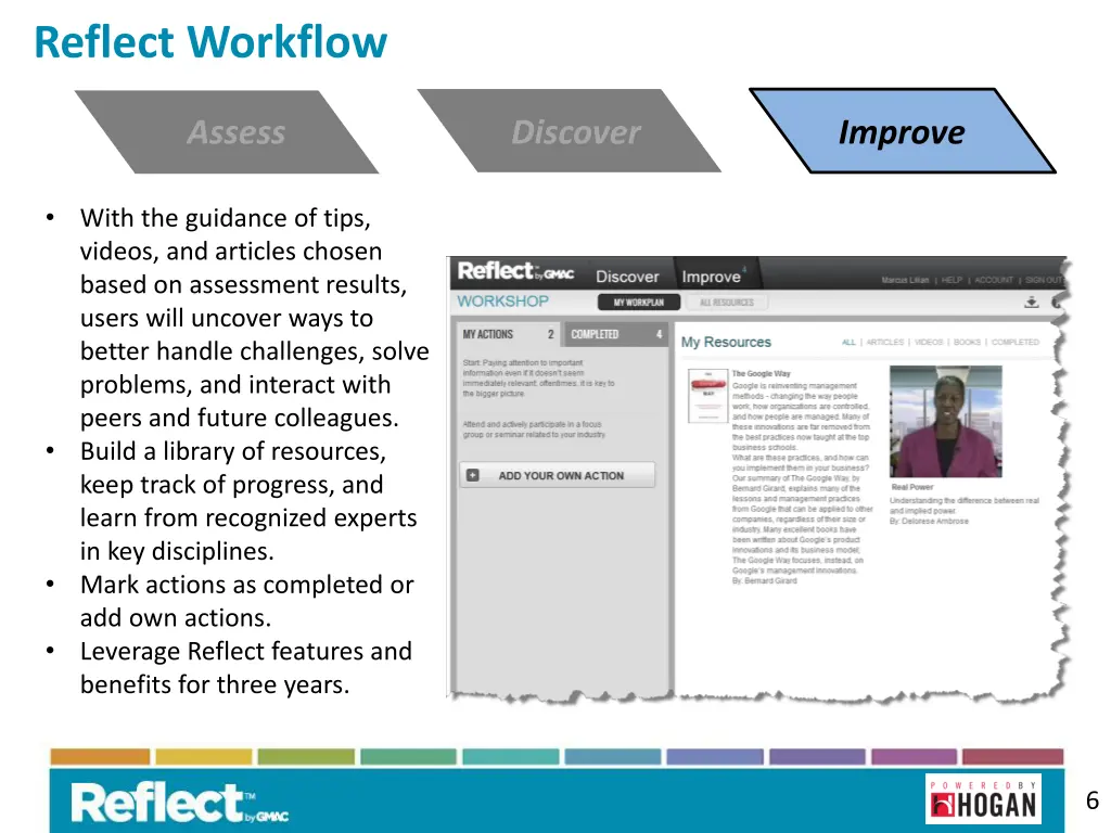 reflect workflow 2