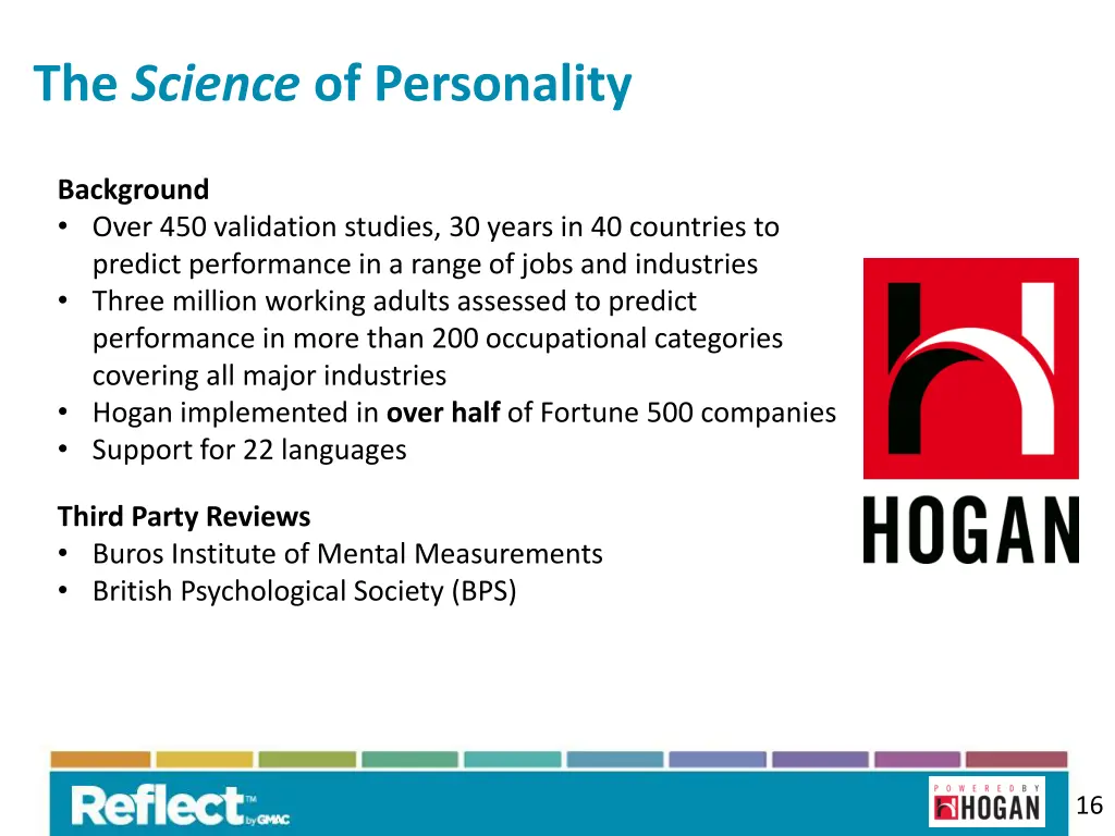 the science of personality