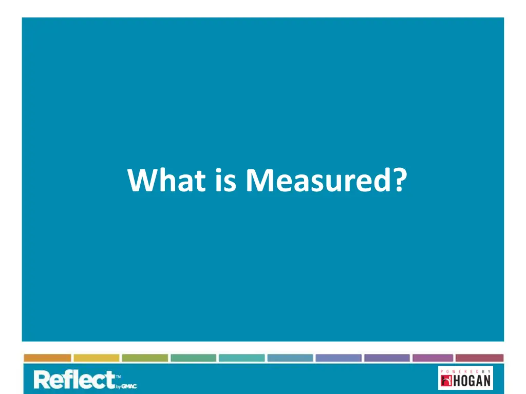 what is measured