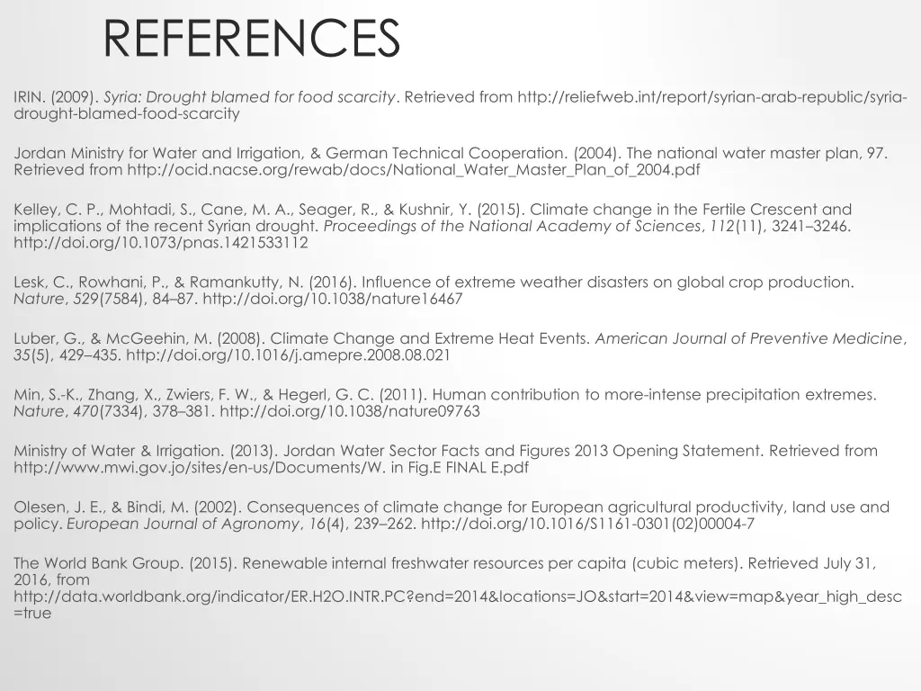 references 1