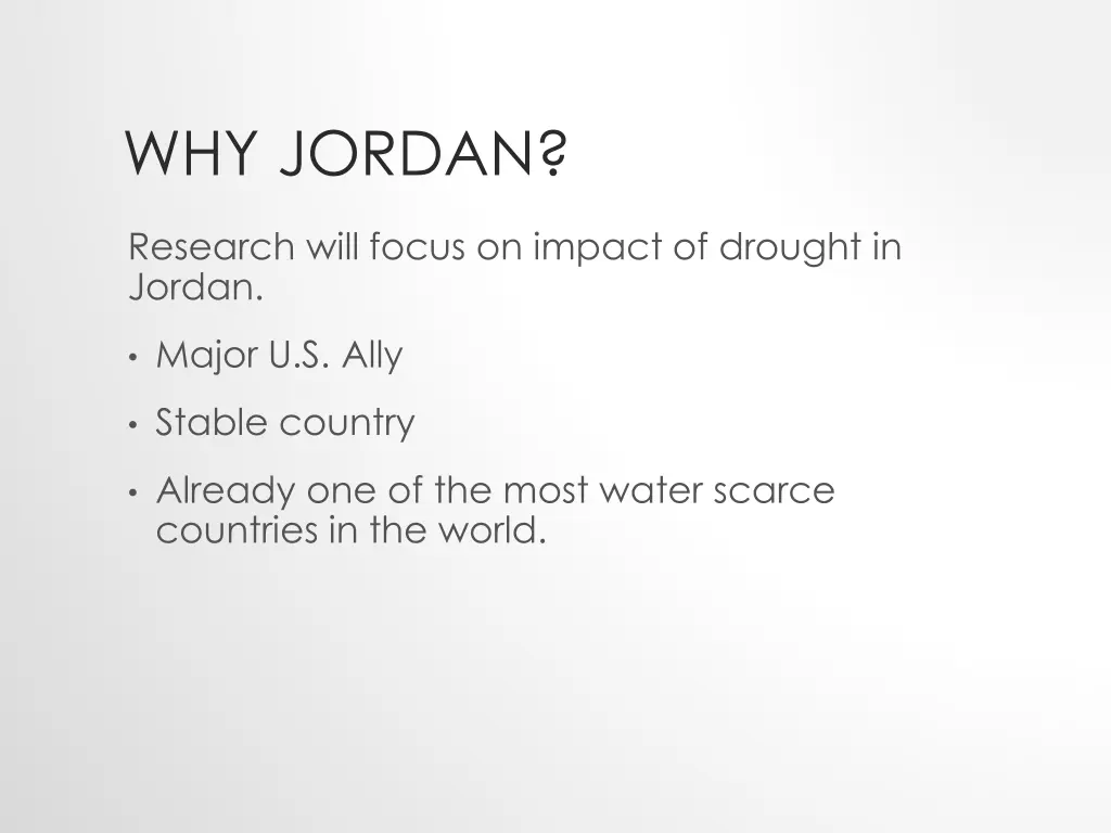 why jordan