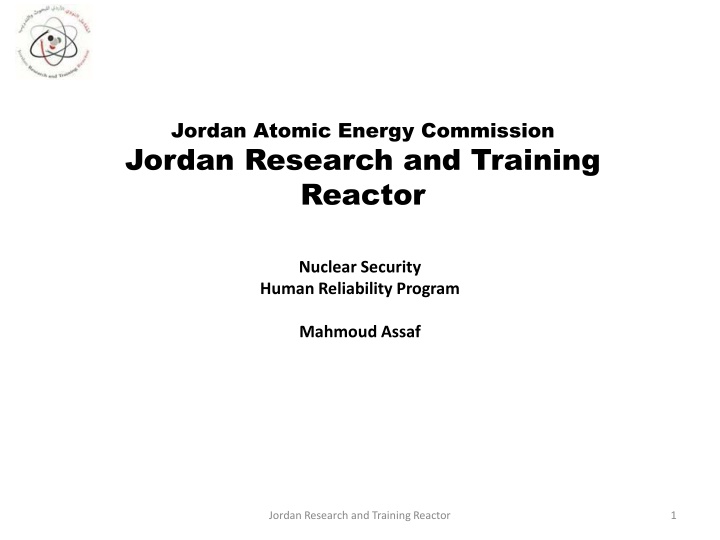 jordan atomic energy commission jordan research