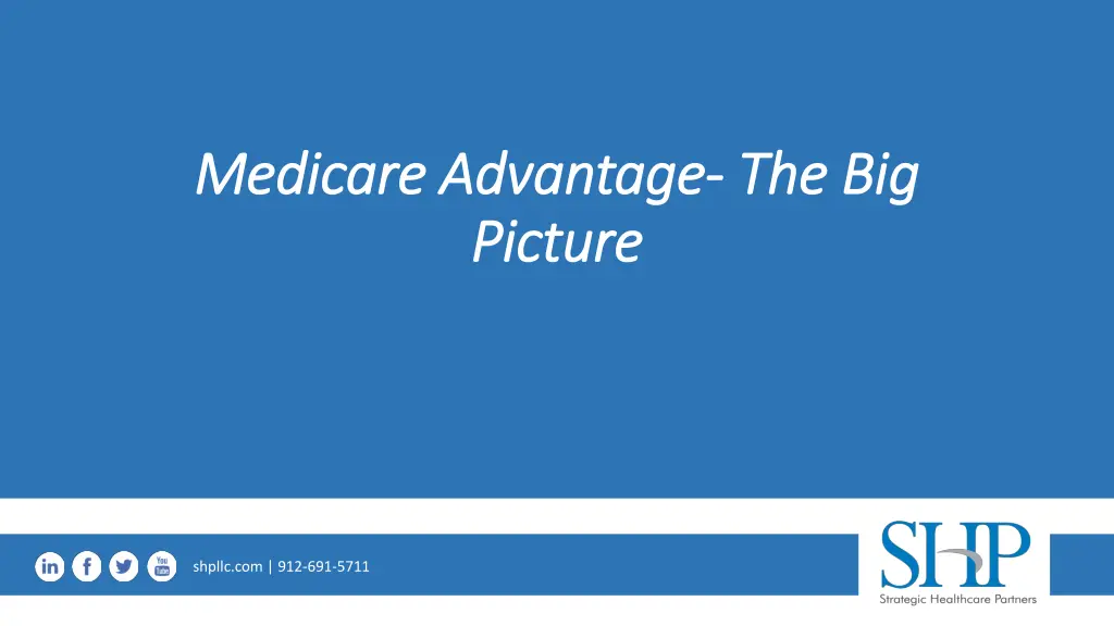 medicare advantage medicare advantage