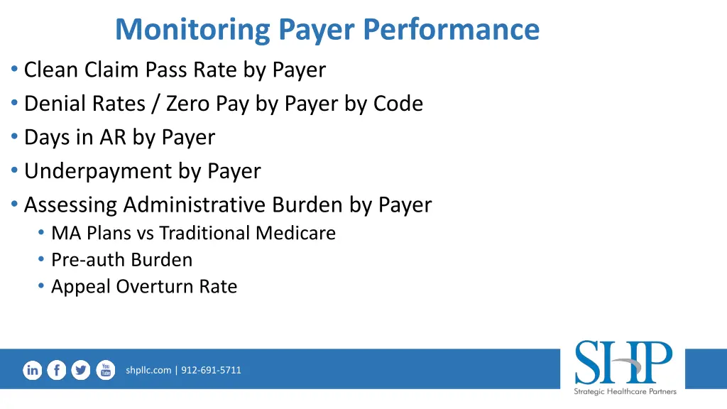 monitoring payer performance clean claim pass