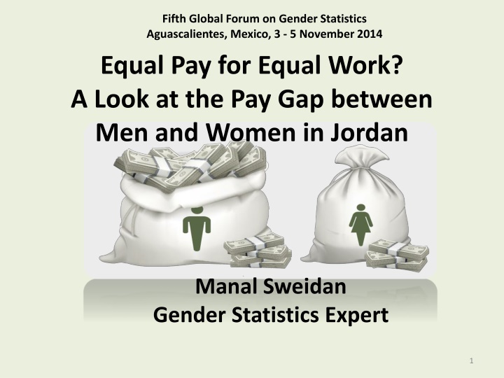 fifth global forum on gender statistics