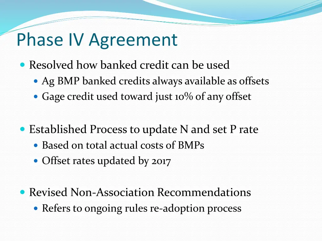 phase iv agreement 1