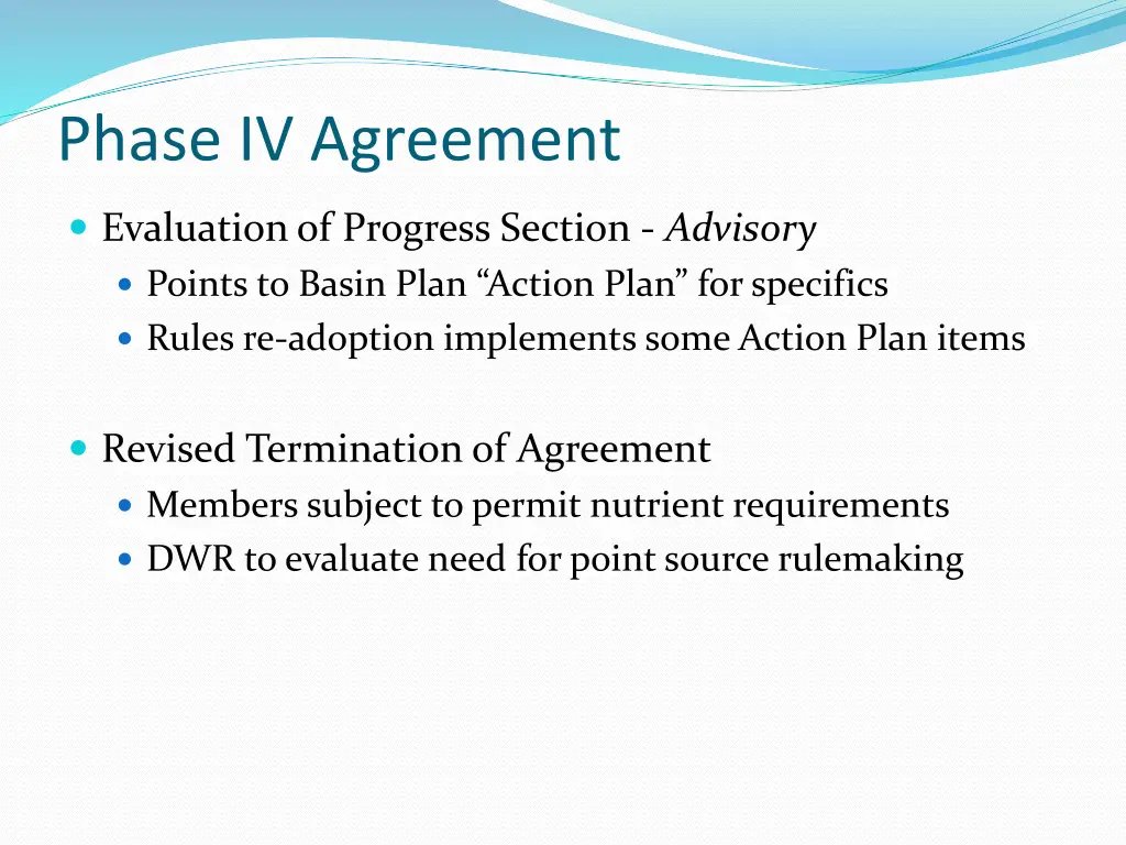 phase iv agreement 2