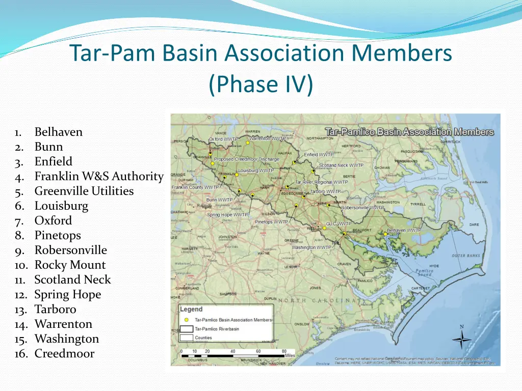 tar pam basin association members phase iv