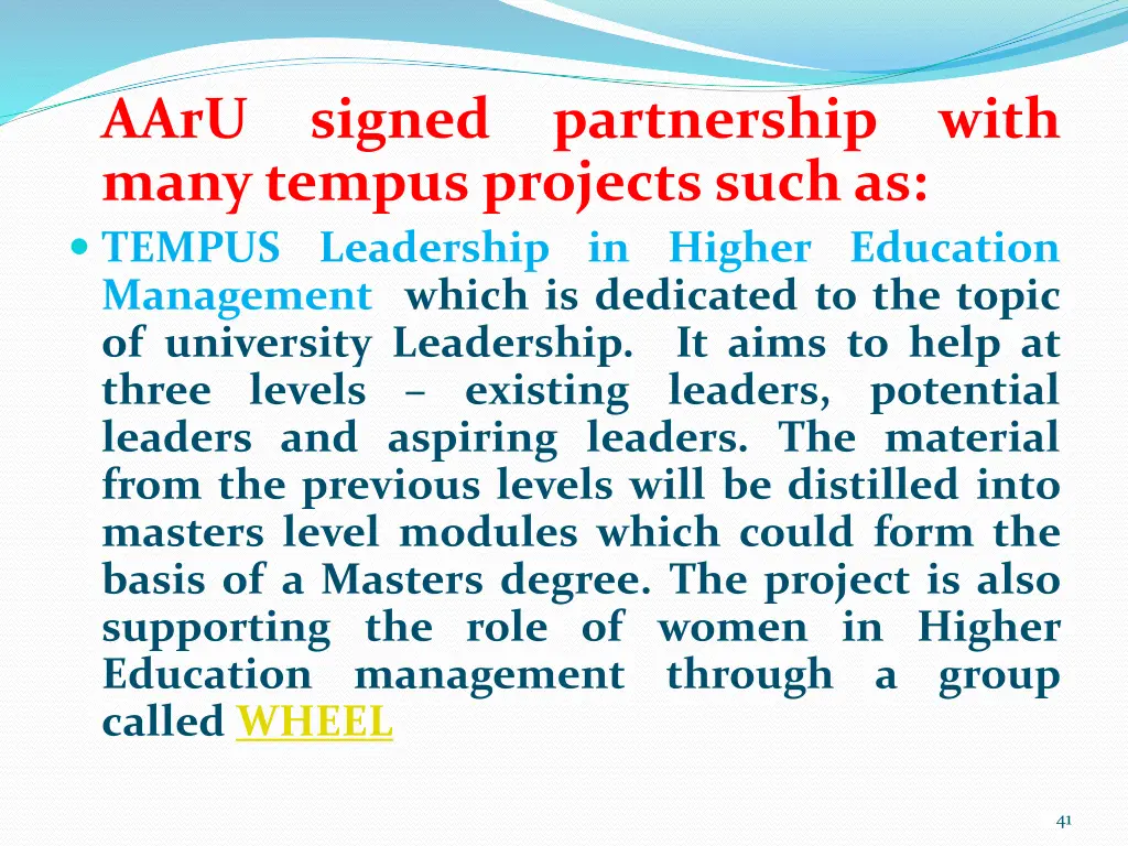 aaru signed partnership with many tempus projects