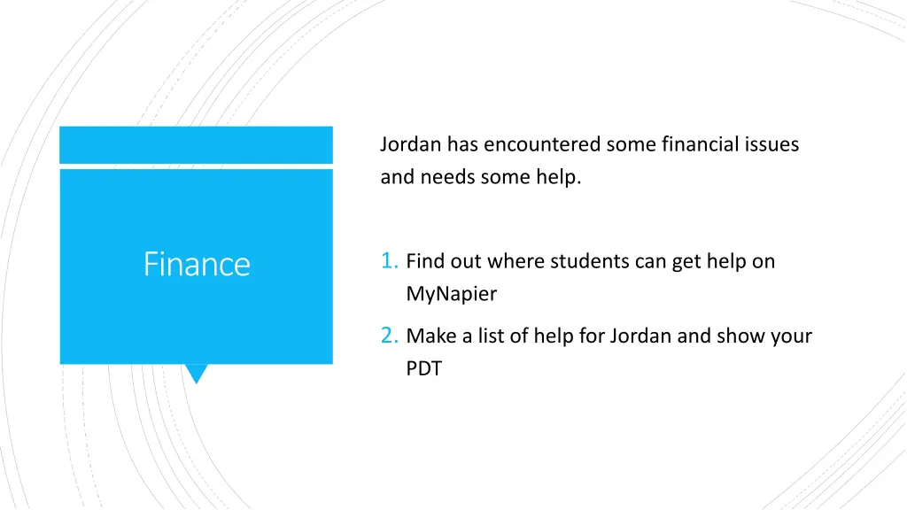 jordan has encountered some financial issues