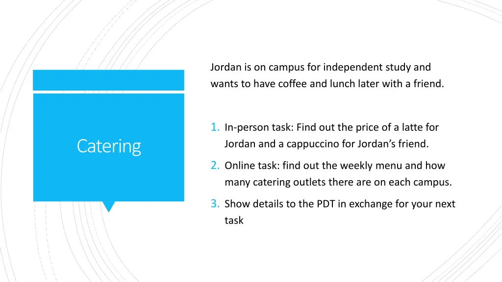 jordan is on campus for independent study