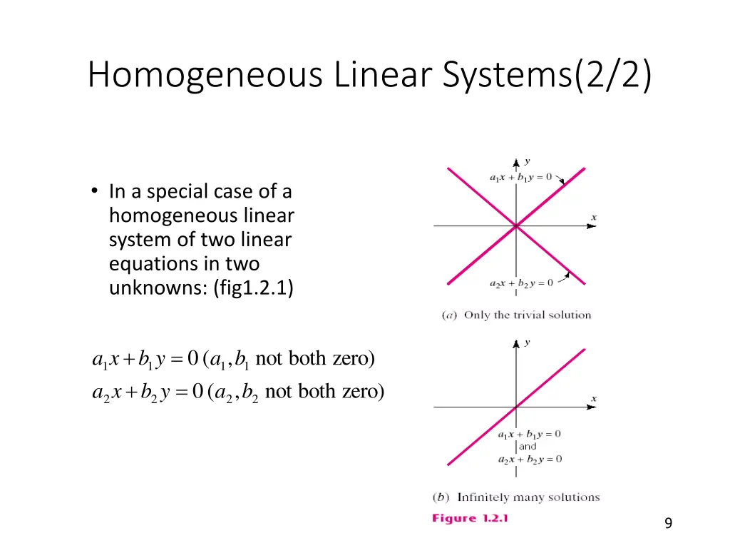 homogeneous linear systems 2 2