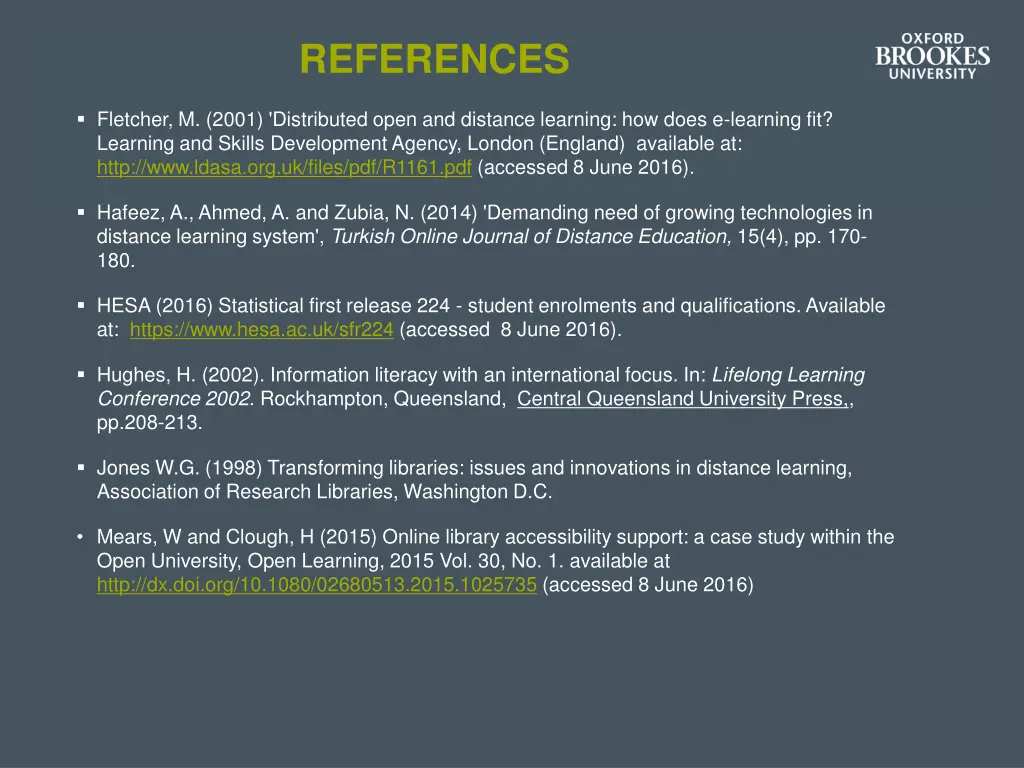 references