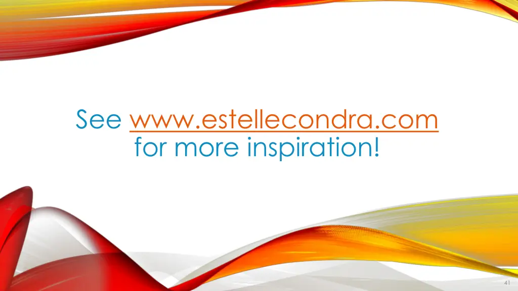 see www estellecondra com for more inspiration