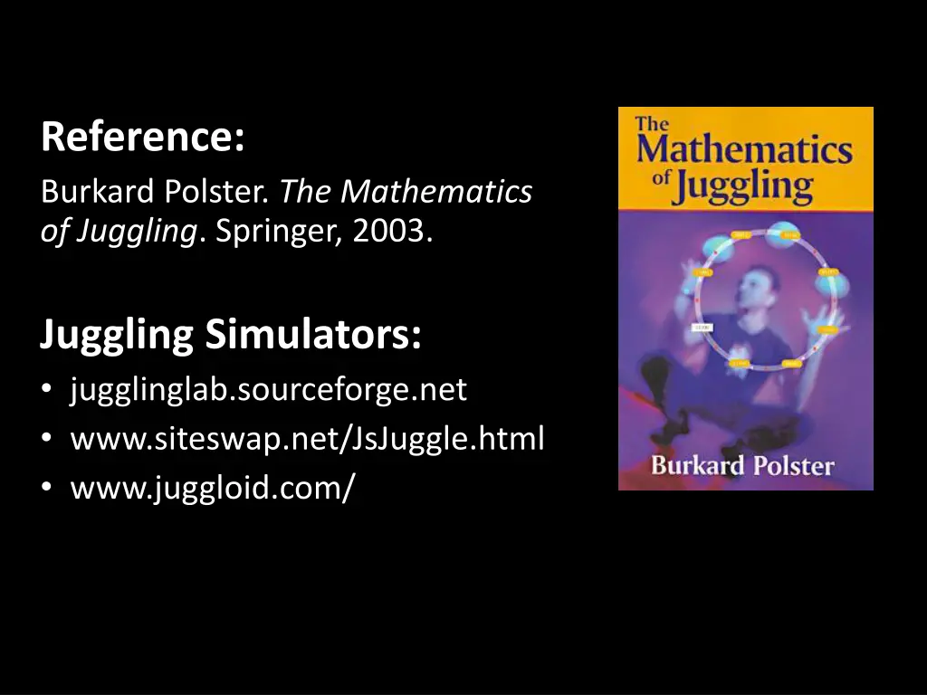 reference burkard polster the mathematics