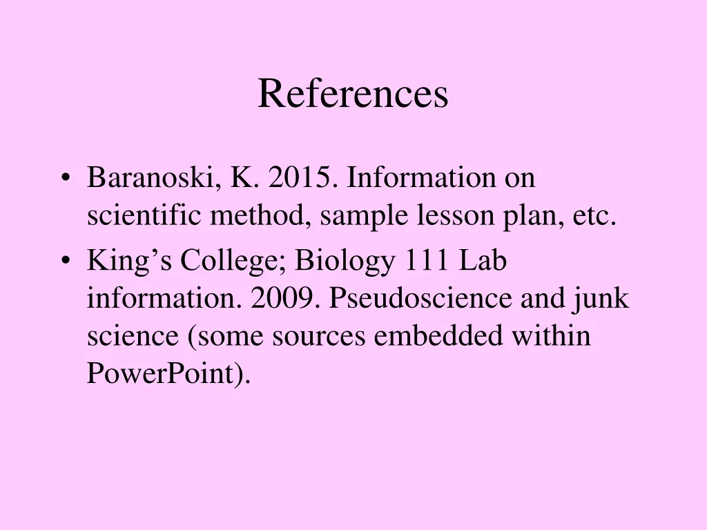 references