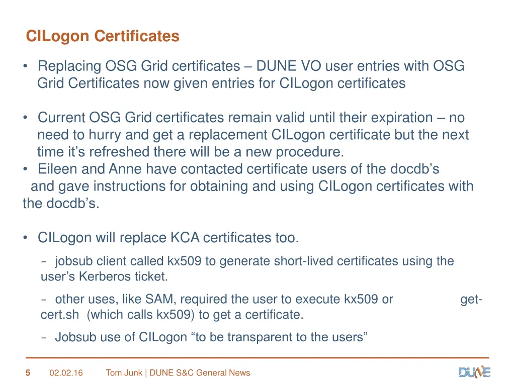 cilogon certificates