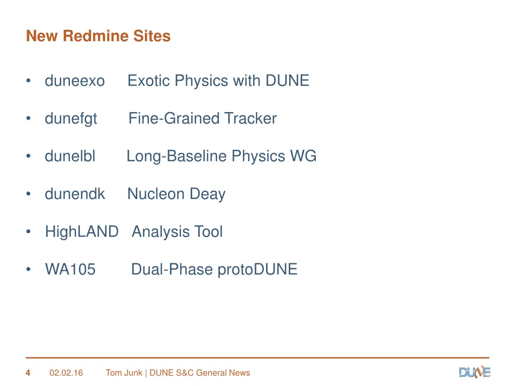 new redmine sites