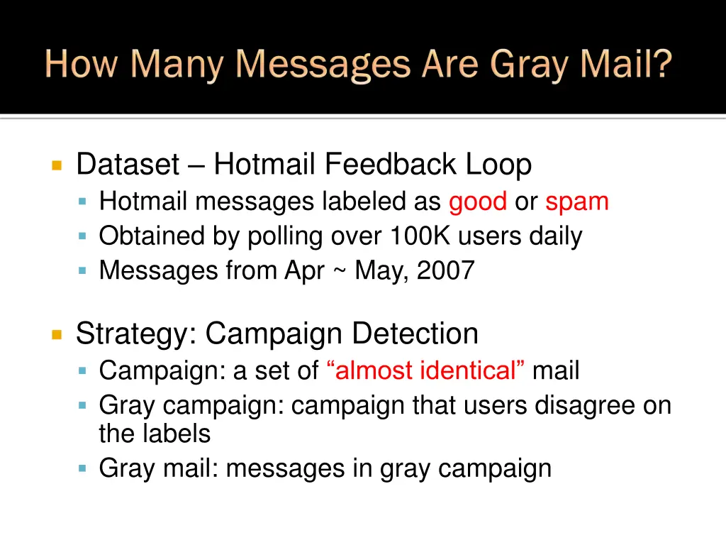 dataset hotmail feedback loop hotmail messages