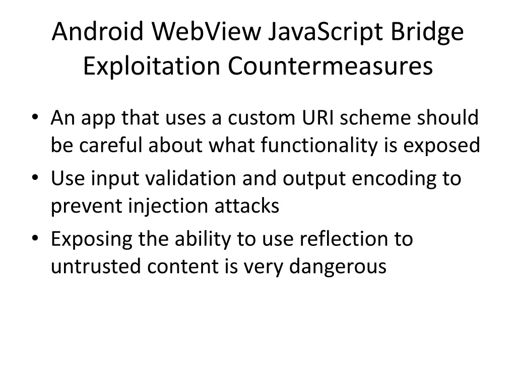 android webview javascript bridge exploitation 1