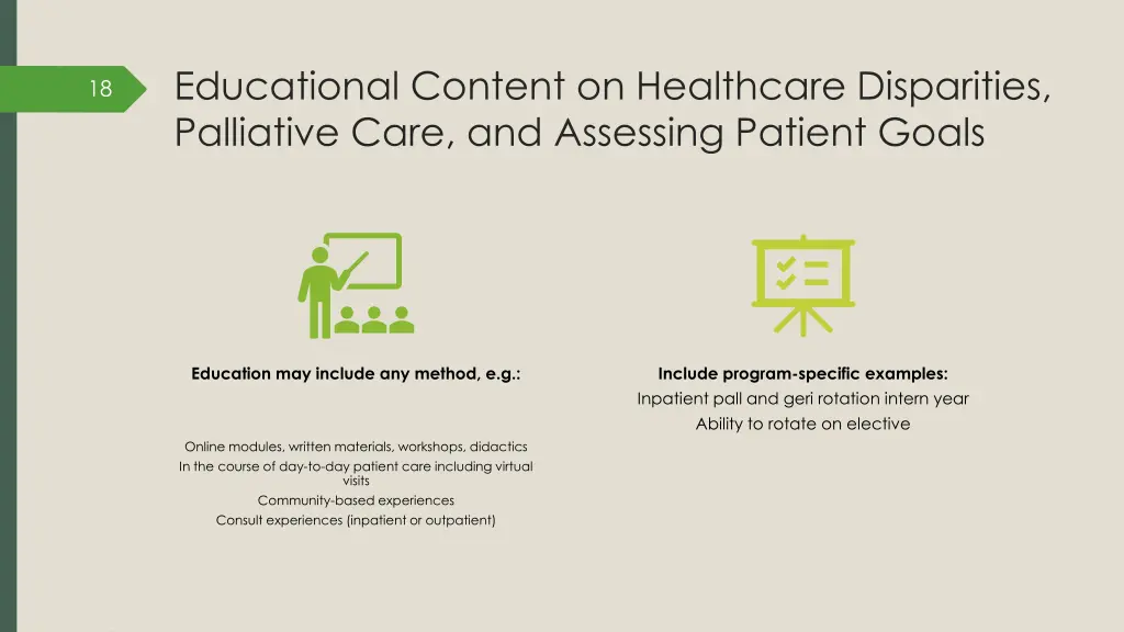 educational content on healthcare disparities