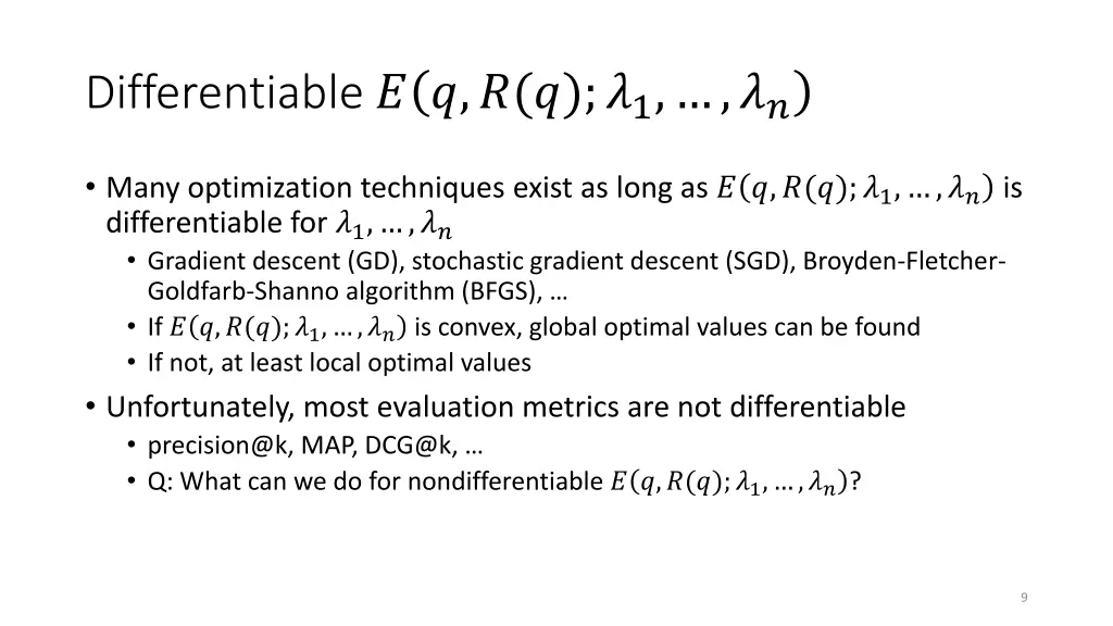 differentiable 1 1