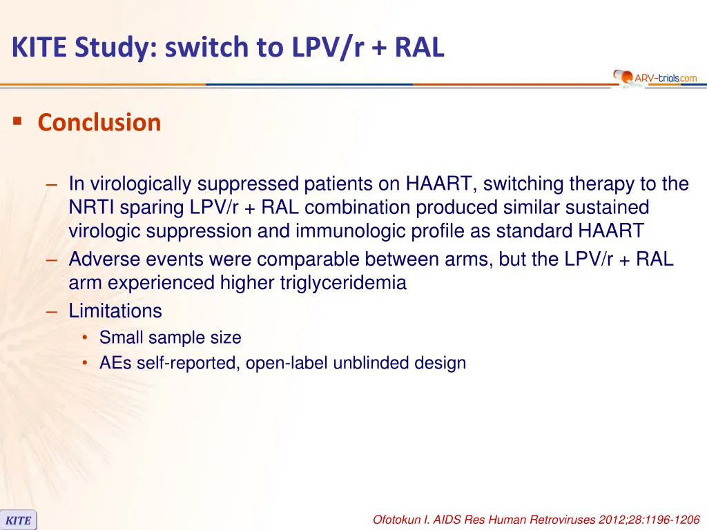 kite study switch to lpv r ral 3