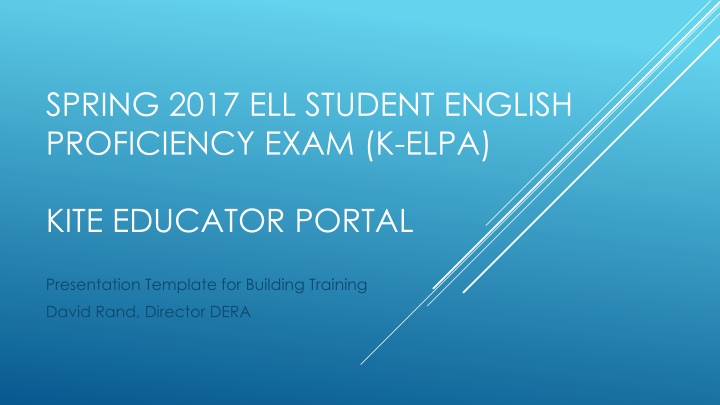 spring 2017 ell student english proficiency exam