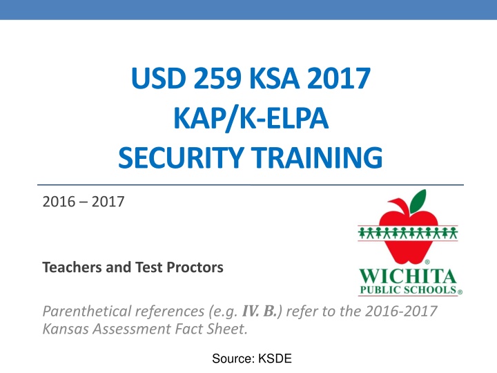 usd 259 ksa 2017 kap k elpa security training