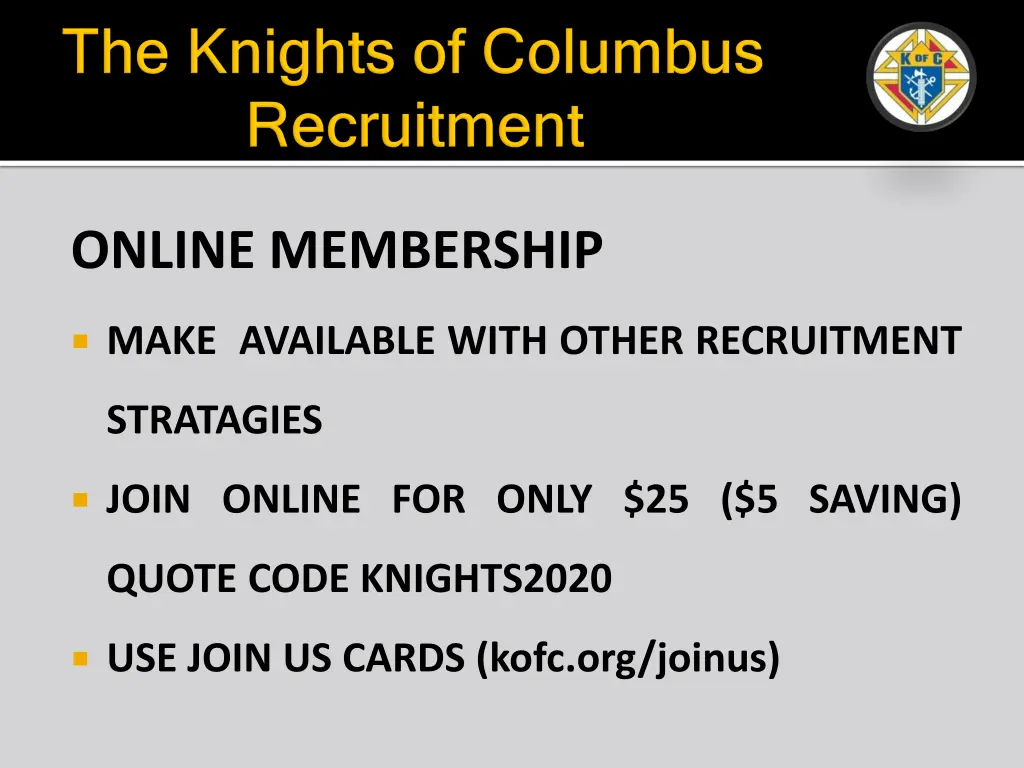 online membership