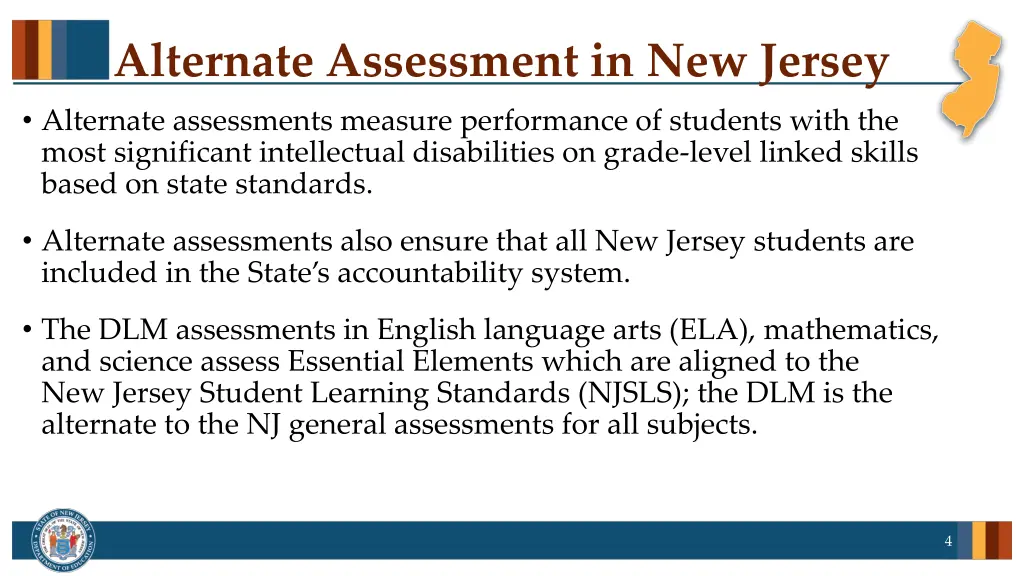 alternate assessment in new jersey alternate