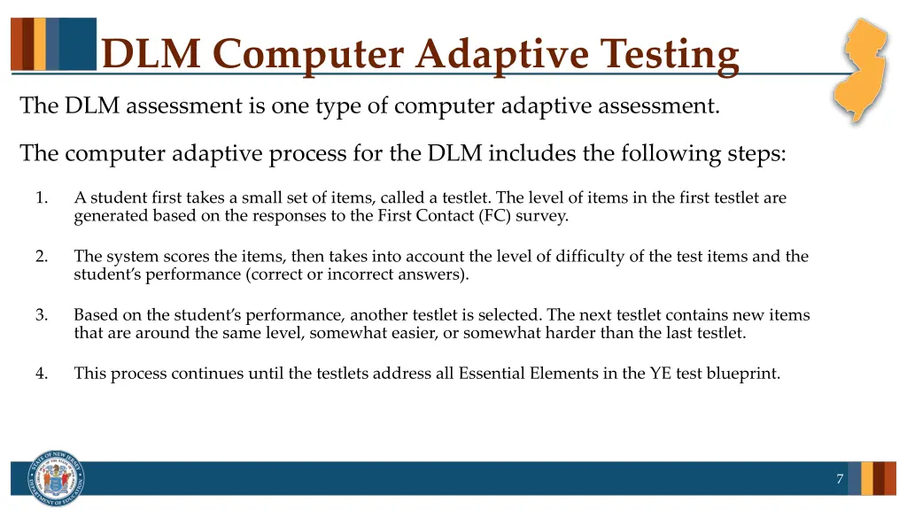 dlm computer adaptive testing