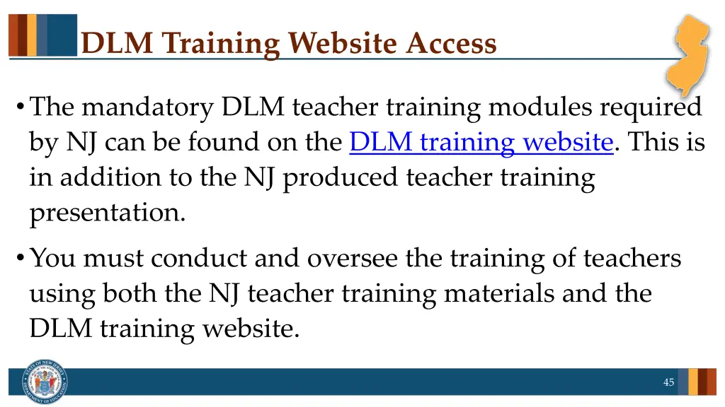 dlm training website access