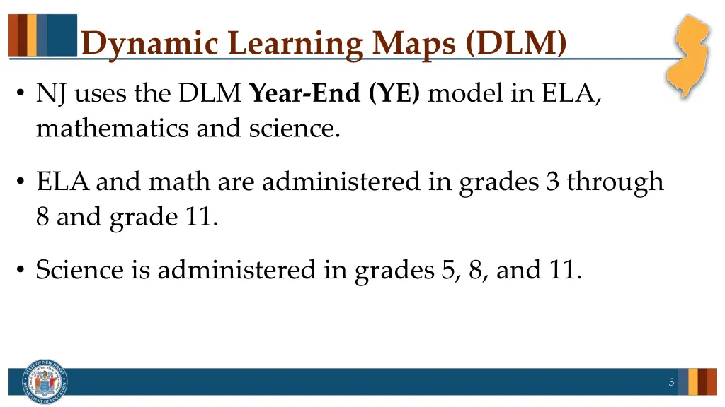 dynamic learning maps dlm