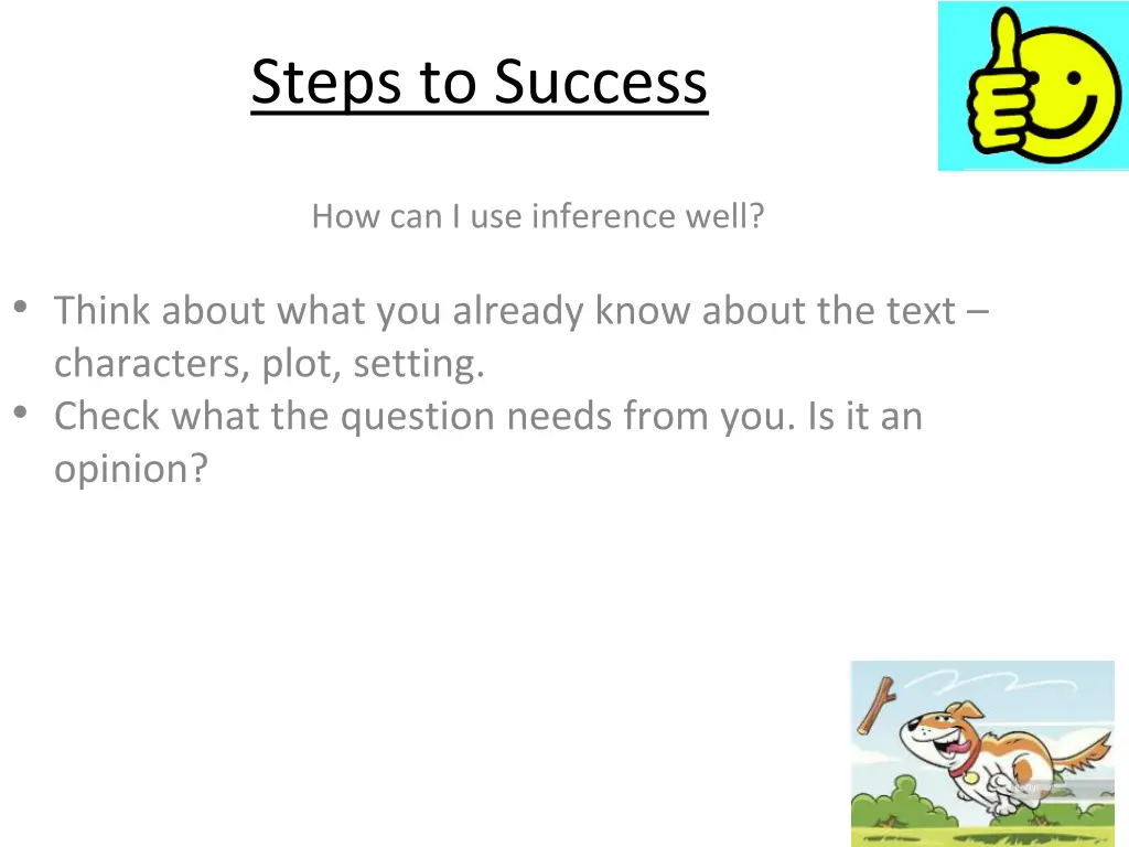 steps to success 3