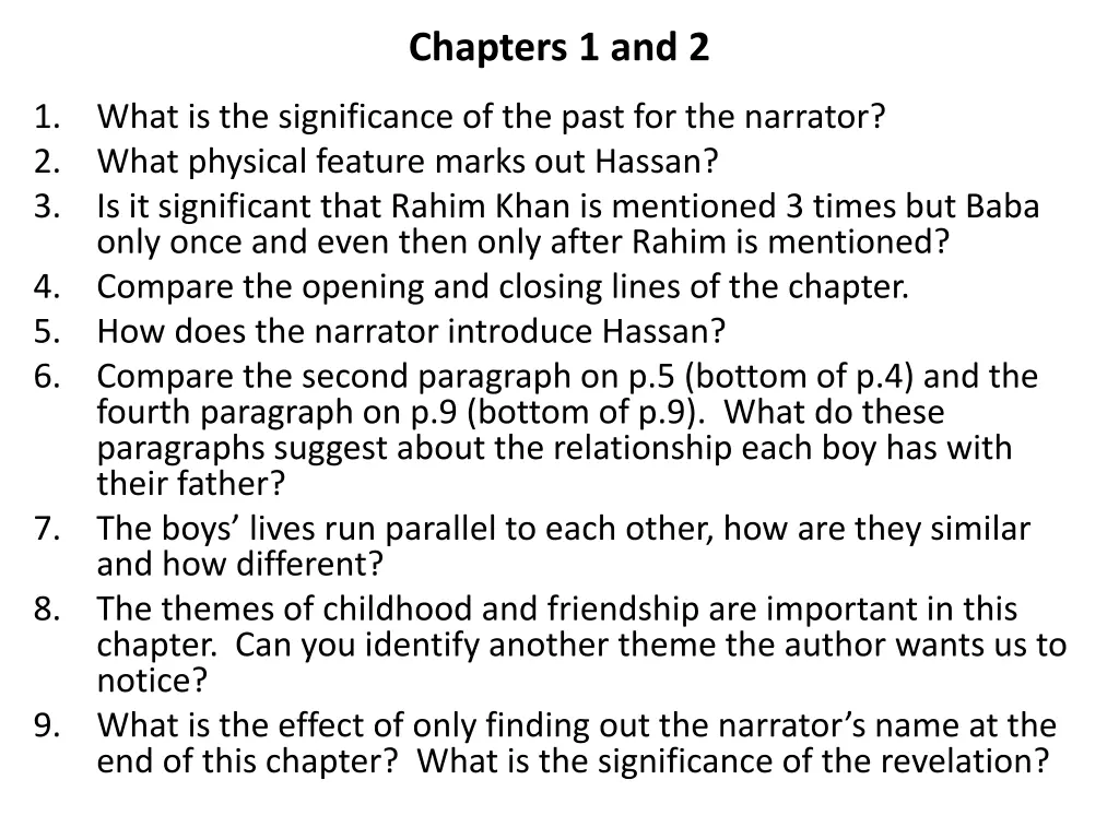 chapters 1 and 2