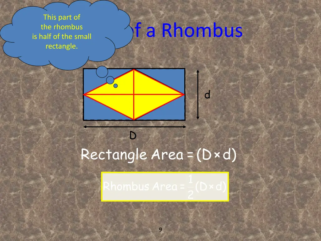 this part of the rhombus