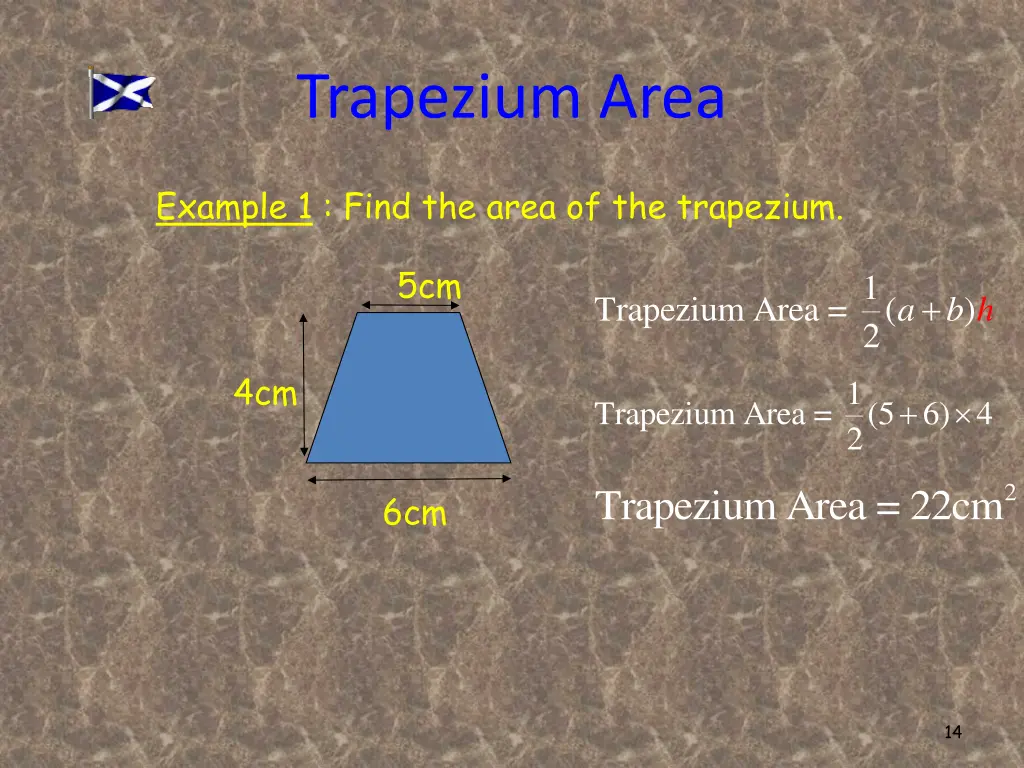 trapezium area 2