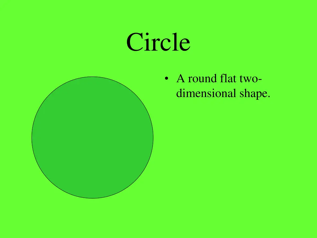 circle