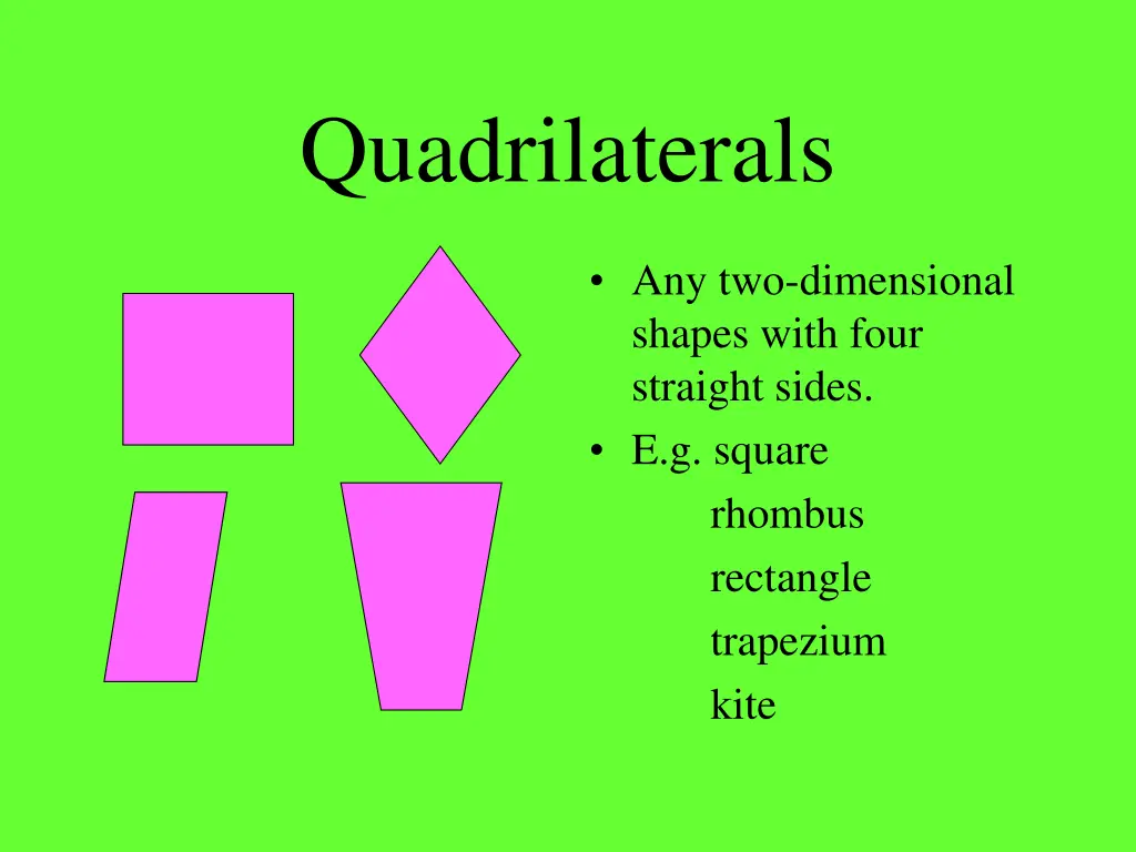 quadrilaterals