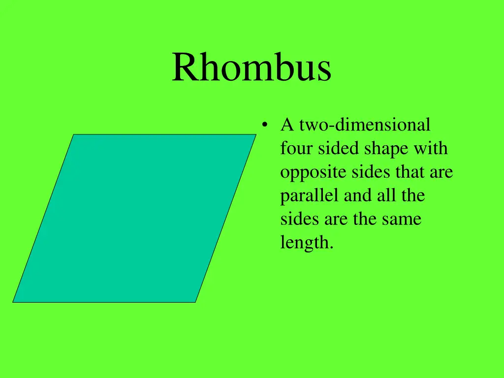 rhombus