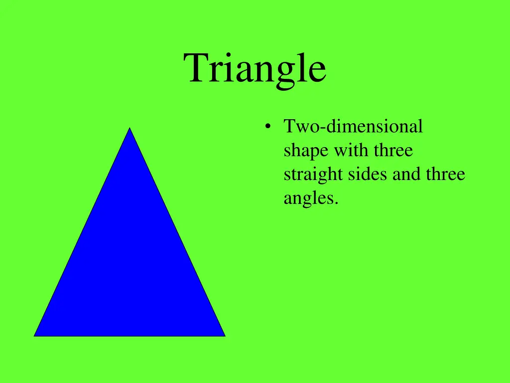 triangle