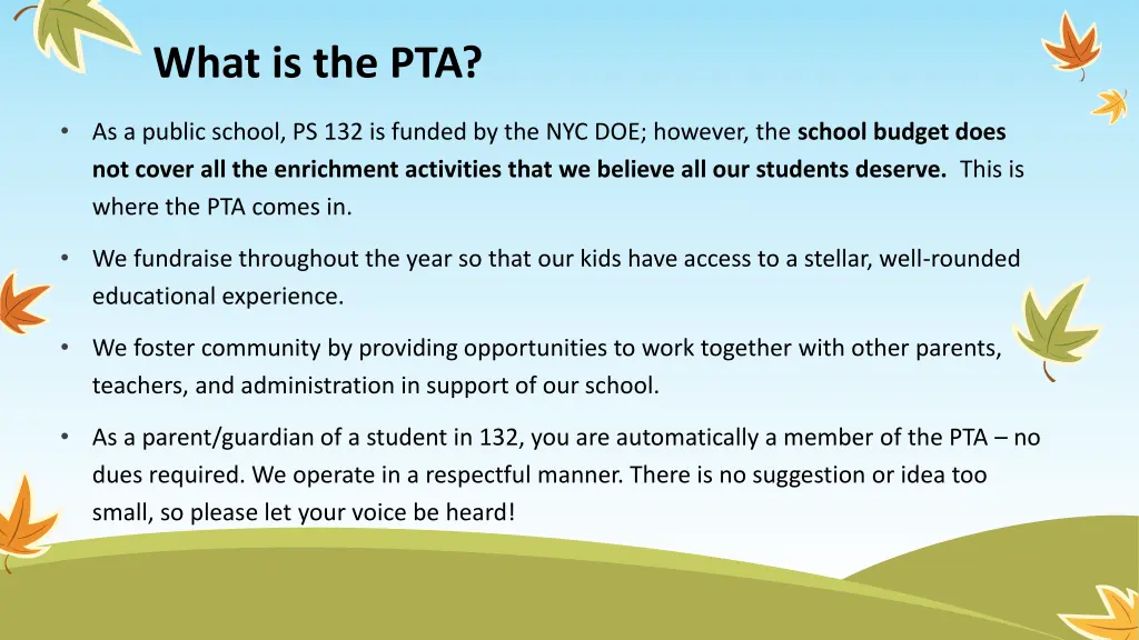 what is the pta