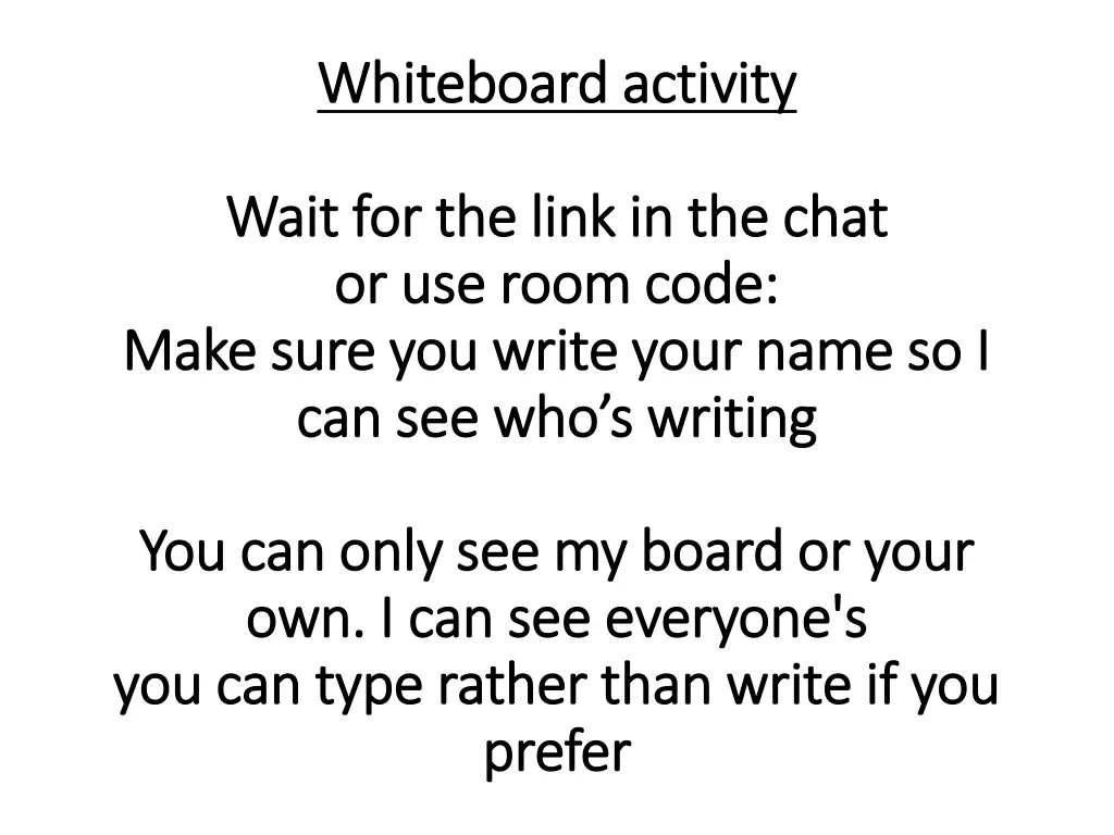 whiteboard activity whiteboard activity